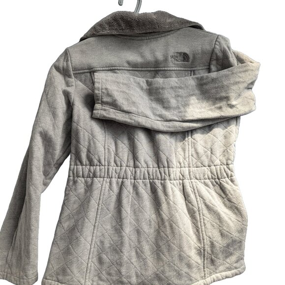 Girl's XL Light Gray The North Face Jacket - Picture 4 of 6